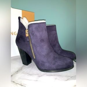 Call it spring Kokes Blue Booties 8.5